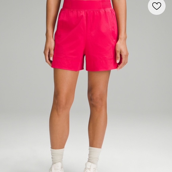 lululemon athletica Pants - Lululemon stretch woven high rise short 4in